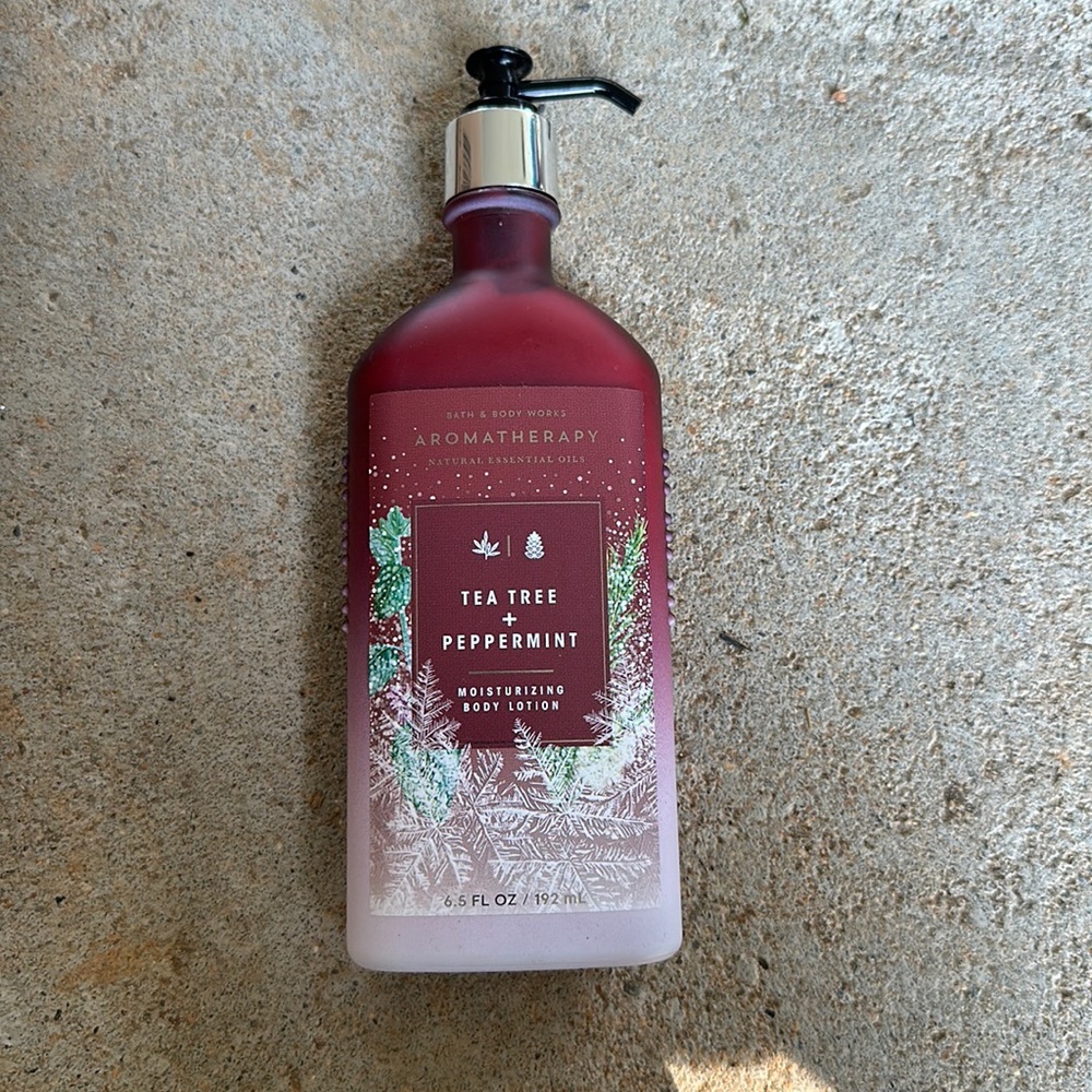 Bath and body works aromatherapy lotion